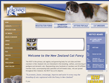 Tablet Screenshot of nzcf.com